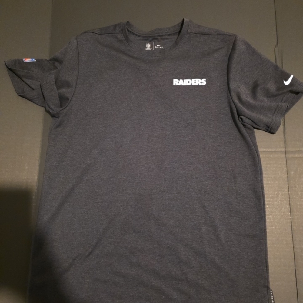 Nike Men's Gray Raiders T-Shirt